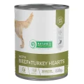 Консервы Natures Protection Adult Beef&Turkey Hearts для собак, с говядиной и индейкой, 800 г