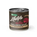 Консервы Natures Protection Lifestyle Adult Sterilised Salmon Soup для стерилизованных кошек, лососевый суп, 140 мл