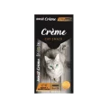 Лакомство AnimAll Сrème для кошек, со вкусом курицы с креветками, 6×15 г