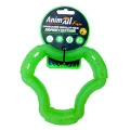 Игрушка AnimAll Fun кольцо 6 сторон для собак, люминесцентная, 15 см, зеленая