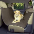 Подстилка Bergan Deluxe Microfiber Auto Seat Protector для собак, в автомобиль, на заднее сидение, бежевая