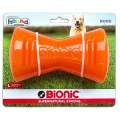 Игрушка Bionic Bone кость большая, для собак 14-27 кг, оранжевая, 14.7×7.9×6.4 см