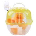 Клетка AnimAll Apple Style для хомяка, 20.5х18х22.5 см, жёлтая
