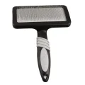 Сликер-пуходерка Flamingo GrooME Slicker Brush для собак, зубцы из нержавеющей стали, 17х12х4 см