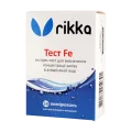 Тест Rikka Fe для определения концентрации общего железа в воде (T-101)