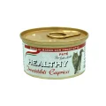 Консерва Healthy Irresistibili Capricci для требовательных кошек, паштет с говядиной и ветчиной, 85 г