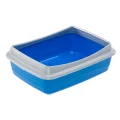 Открытый туалет Ferplast Litter Tray NIP PLUS 10 для кошек с фиксатором гигиенического мешка, 47x36x15,5 см