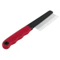 Ferplast GRO 5866 расческа для кошек и собак с зубьями из хрома, 20,2x1,6x4,2 см