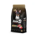 Сухой корм AnimAll для взрослых собак малых пород, со свежей индейкой и ягненком, 700 г