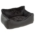 Мягкий лежак Ferplast Coccolo Deluxe 50 для кошек и собак, 55×45×26 см
