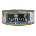 Влажный корм Farmina Matisse Cat Mousse Codfish для взрослых кошек, с треской, 85 г
