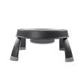 Миска Dexas Single Elevated Feeder одинарная, на складной подставке, малая, светло-серая, 360 мл