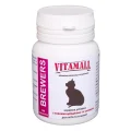 Кормовая добавка VitamAll с пивными дрожжами и чесноком, для котов, 100 табл/50 г