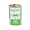 Консервы Kippy Pate Rabbit Adult для взрослых котов, паштет с кроликом, 400 г