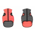 Двусторонняя куртка AiryVest M40 для собак, кораллово-серая