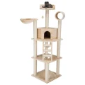Игровой комплекс Trixie Montilla для кошек, 197х60х60 см, бежевая