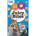 Ласощі INABA "Juicy Bites" для котів, соковиті снеки з гребінцем і крабом, 3 шт, 33,9 г