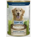 Консерва Happy Dog NaturLine Dose 100% Lamm для собак, с ягненком и рисом, 400 г