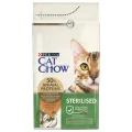 Сухой корм Purina Cat Chow Sterelized, для стерилизованных кошек, с индейкой, 1.5 кг