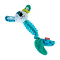 Игрушка GiGwi Suppa Puppa Заяц с пищалкой, для собак, текстиль/резина, 15 см