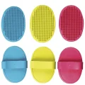 Щетка Flamingo Brush Oval массажная, для собак, овальная, резина