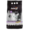 Бентонитовый наполнитель AnimAll Premium Lavender с ароматом лаванды, для кошек, 10 л