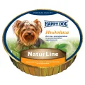 Влажный корм Happy Dog NaturLine для взрослых собак до 10 кг с чувствительным пищеварением, с индейкой, 85 г