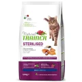 Корм Trainer Natural Super Premium для взрослых стерилизованных кошек от 1 года, с лососем и горохом, 1.5 кг