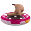 Игрушка Trixie Race & Scratch с драпаком, для кошек, 37 см, розовый