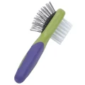 Щетка-расческа Safari Li"l Pals Combo Brush двухсторонняя, для щенков и собак малых пород