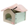 Мягкий домик Ferplast Casetta Cotton Green для кошек, 36×46×40 см