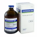 Раствор BioTestLab Тилмикон-300 при заболеваниях органов дыхания, пневмонией для КРС, птицы, 100 мл