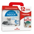 Сухой корм Royal Canin Indoor 27 для кошек постоянно живущих в помещении, 3.5 кг + 12 паучей в подарок