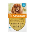 Капли от блох, отодектоза, саркоптоза Bayer Advocate для собак 4-10 кг, цена за 1 пипетку