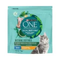 Сухий корм Purina One Adult Dual Nature Spirulina для дорослих котів, з куркою, 1.4 кг