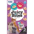 Ласощі INABA "Juicy Bites" для котів, соковиті снеки з креветками і морепродуктами, 3 шт, 33,9 г