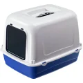 Закрытый туалет Ferplast Clear Cat 10 для котов, 36×47×35 см