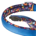 Нейлоновый ошейник с цепочкой Ferplast Daytona Fantasy CSS15/40 Blue для собак, A: 40 см, B: 15 см