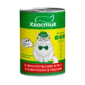 Консервы Хвостик для взрослых кошек, с кусочками говядины в подливе, 415 г