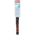 Ошейник DEXAS Off Leash для собак, нейлон, малый, 2 см/25.4-40.6 см, серый-оранжевый