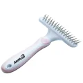 Расческа-грабли AnimAll Groom для животных, Розовая