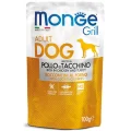 Влажный корм MONGE DOG GRILL курица с индейкой, 100 г