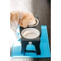 Миска Dexas Adjustable Height Pet Feeder двойная, с регулируемыми ножками, светло-серая, 960 мл