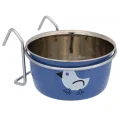 Миска из металла с крючком Trixie, для птиц, 350 мл, 10 см