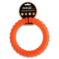 Игрушка AnimAll Fun кольцо с шипами, оранжевое, 20 см