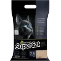Наповнювач SuperCat Біобентоніт для котів, рослинний, комкуючий, 2.5 кг