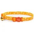 Безопасный ошейник Coastal Fashion Safe Cat для кошек, желтая-ромашка, 1×30 см