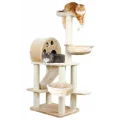 Игровой комплекс Trixie Allora для кошек, 57х77х176 см, бежевый