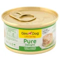 Влажный корм GimDog LD Pure Delight для карликовых и малых пород собак, с курицей и ягненком, 85 г