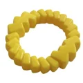 Игрушка AnimAll GrizZzly для собак, кольцо мотивационное, оранжевое, 16.5 см